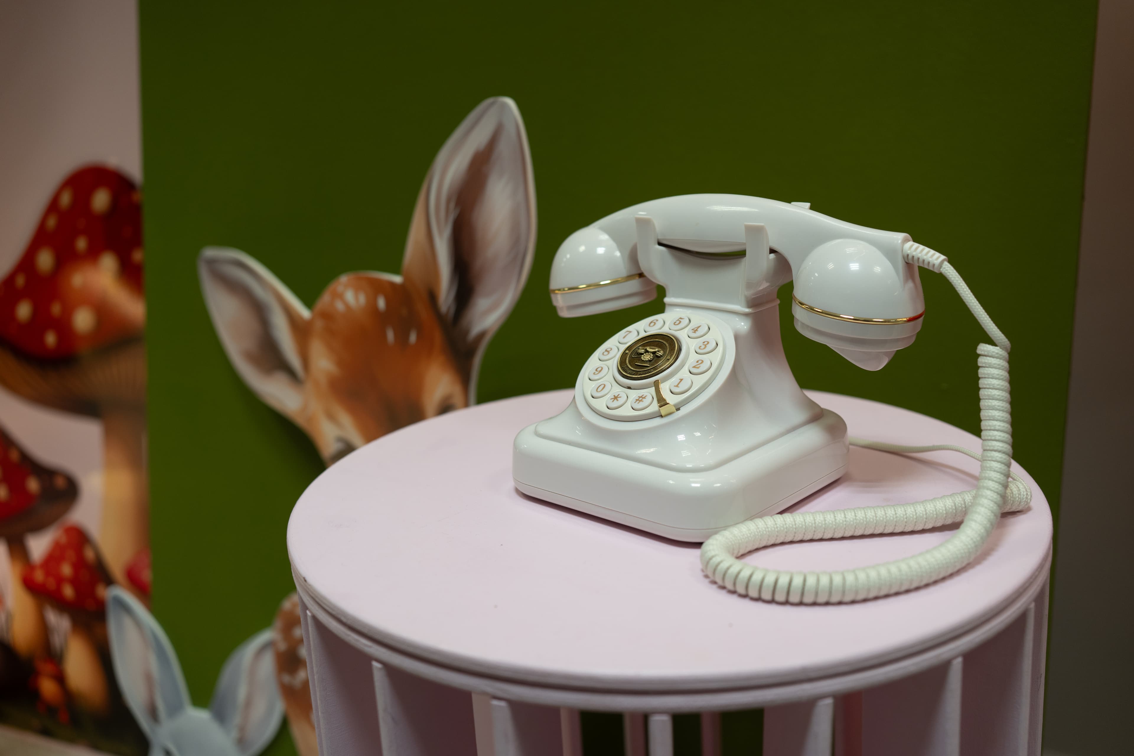 Retro telefono audio svečių knyga ir palinkėjimų telefonas šventėje